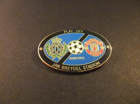 UEFA Champions League Play-offs, Club Brugge - Manchester United, 2015 ( Jan Breydelstadion) uitslag  0-4 (zwarte rand)